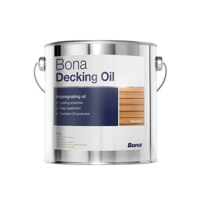 Bona Deck Oil für Außenbereiche neutral - 2,5 Liter