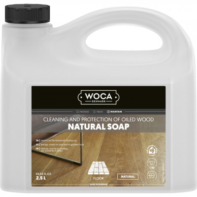 WOCA Holzbodenseife natur - 2,5 L