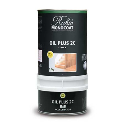 RMC Oil Plus 2C PURE - Rubio Monocoat Komp. A farblos 
