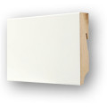 Trendfloor MDF-Sockelleiste weiß deckend (gerade/oben gefast) - 16x80x2500 mm ...